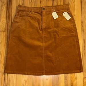 Corduroy Skirt